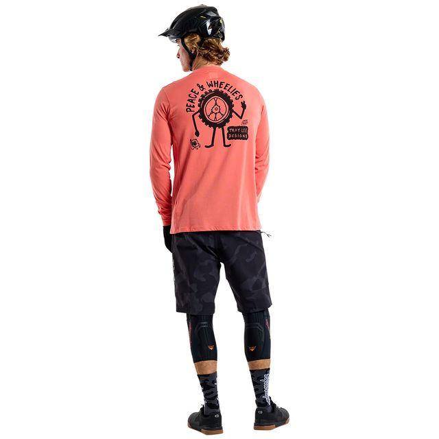 Troy Lee Designs Ride Tee Pitkähihainen Pyöräilypaita